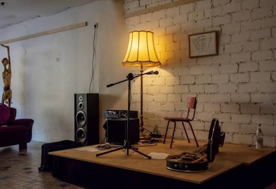 Konzertbühne im Wohnzimmer